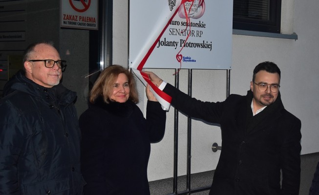 Uroczyste otwarcie biura parlamentarzystów