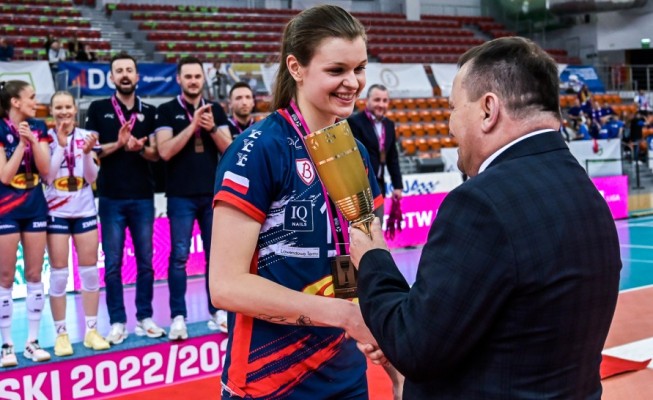 Monika Fedusio z medalem Tauron Ligi!