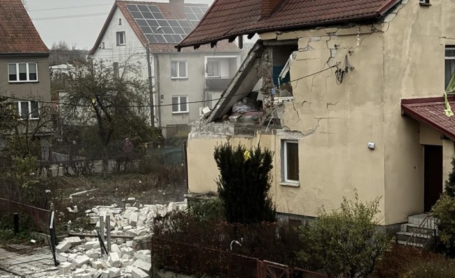 Wybuch gazu na ulicy Kajki